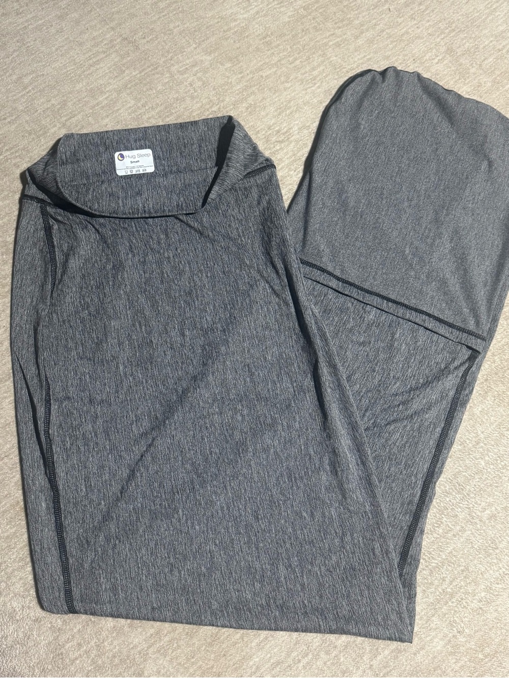 Hug sleep pod Adult size Small compression blanket sensory anxiety relief gray
